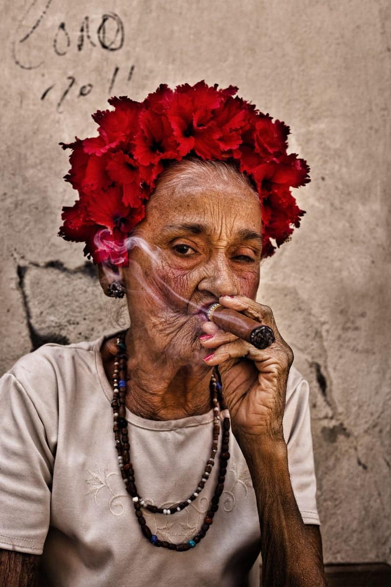 Smoking time min