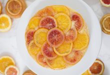 کیک پرتقال کاراملی
