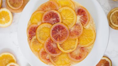 کیک پرتقال کاراملی