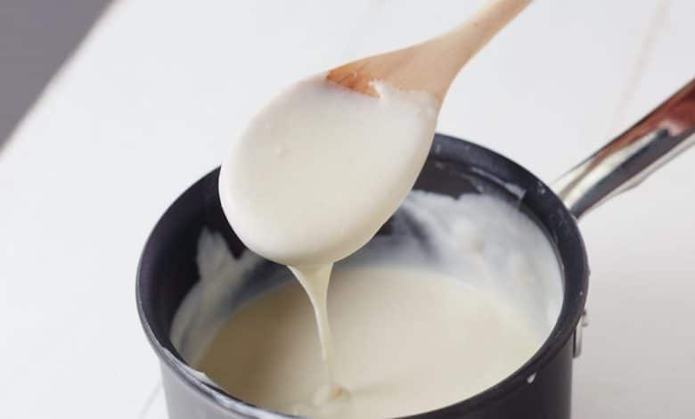 شیر غلیظ شده