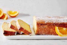 کیک پوند پرتقالی