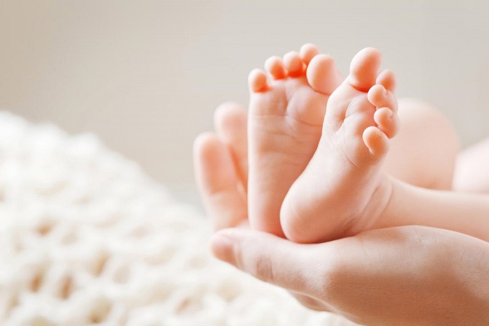 کف پای صاف در نوزاد