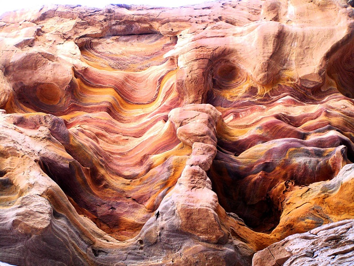 دره رنگی (Coloured Canyon) در کشور مصر باستان