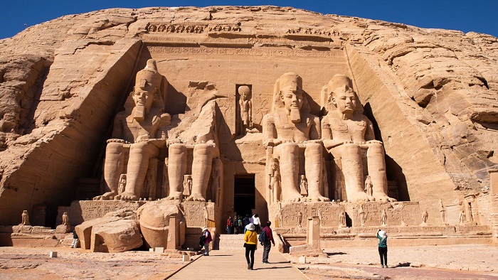 بنای تاریخی Abu Simbel در مصر