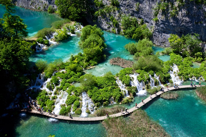 دریاچه‌های پلیتویس (Plitvice) در کرواسی