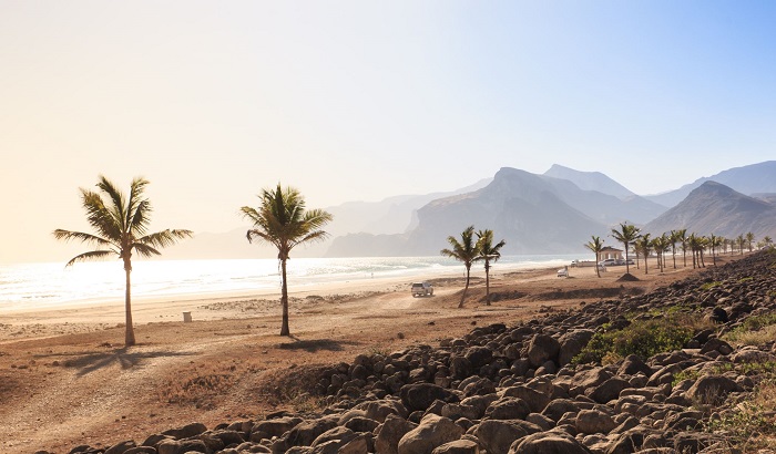 ساحل مغسیل (Mugsail) در کشور عمان
