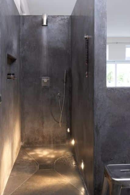 26 a non typical idea to build in some lights in the wall and floor to illuminate it evne more gently