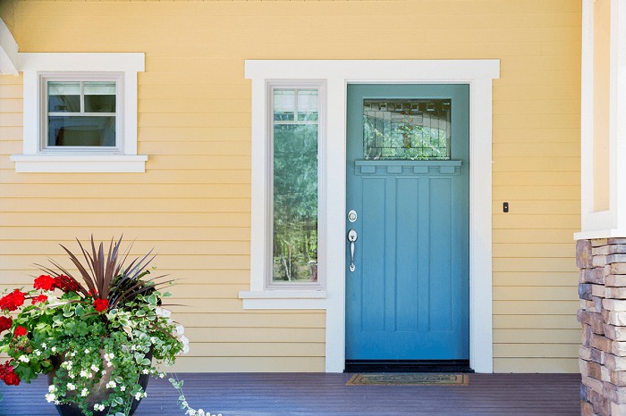 ایده رنگ درب ورودی منزل
