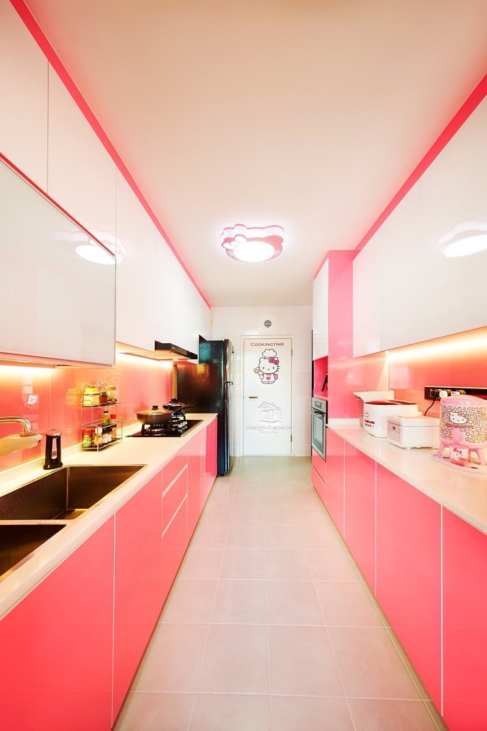 Pink Hello Kitty decor