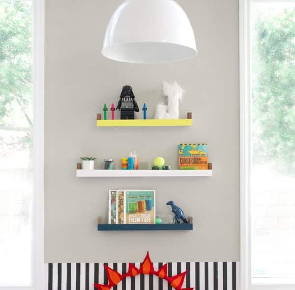 colorful floating wall shelf for kids bedroom modern decor unique wall decoration inspiration tray top shelves for sale online 600x591 1