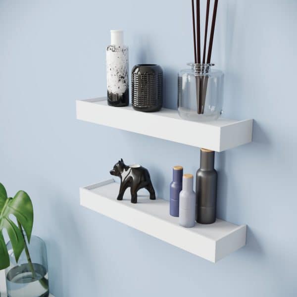 cute floating wall shelf set with tray edges open storage organization and decor display furniture for modern bedroom office bathroom 600x600 1