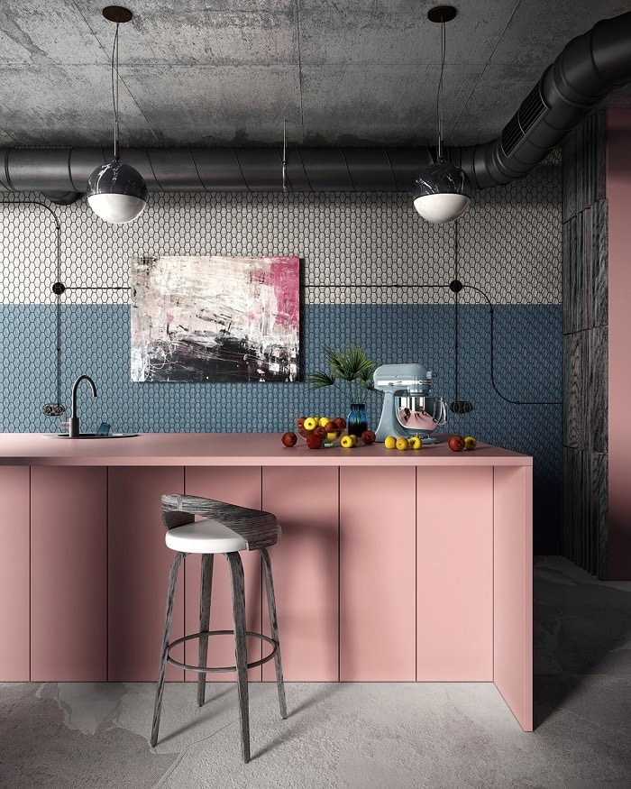 pink kitchen aid