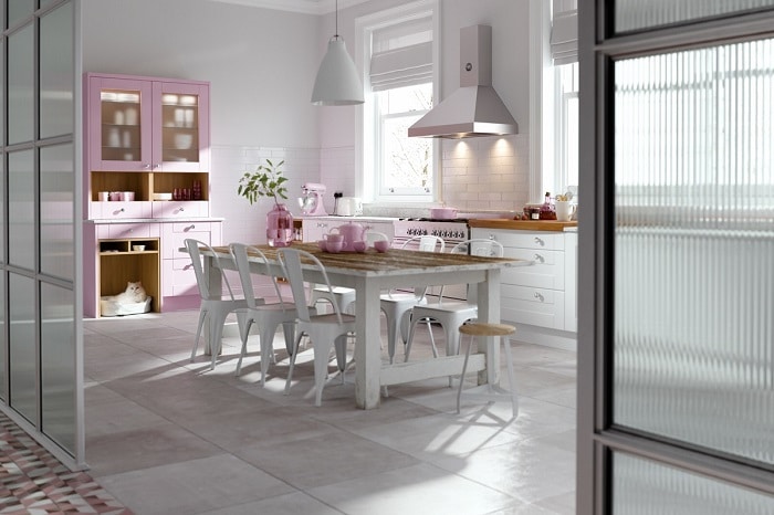 pink kitchen aide