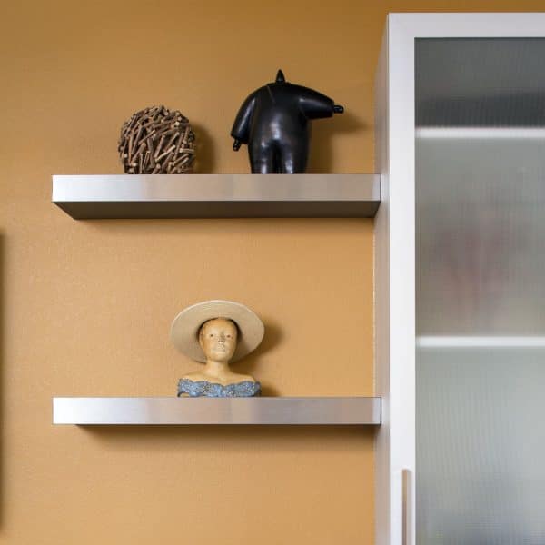 stainless steel floating shelf for the kitchen or bathroom unique wall decor inspiration high weight capacity 600x600 1