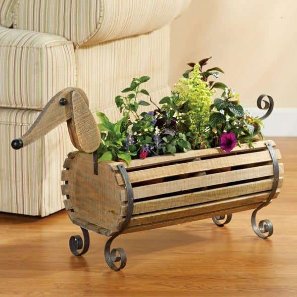 wood dachshund planter 600x600 1