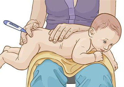 کنترل تب کودک