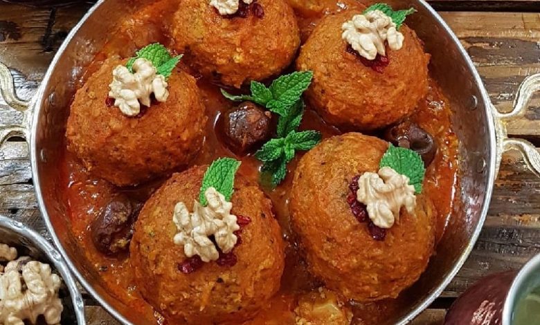 طرز تهیه کوفته تبریزی مجلسی برای ۴ نفر