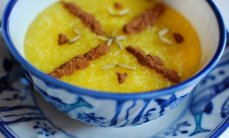 طرز تهیه شله زرد نذری و مجلسی برای ۲۰ نفر
