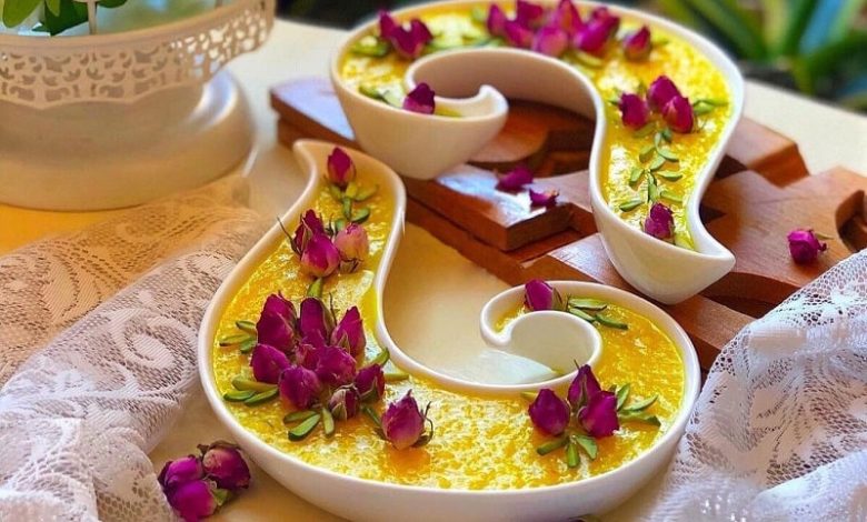 طرز تهیه شله زرد نذری خوشمزه برای 4 نفر