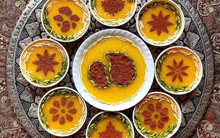طرز تهیه شله زرد نذری و مجلسی برای ۳۵ نفر
