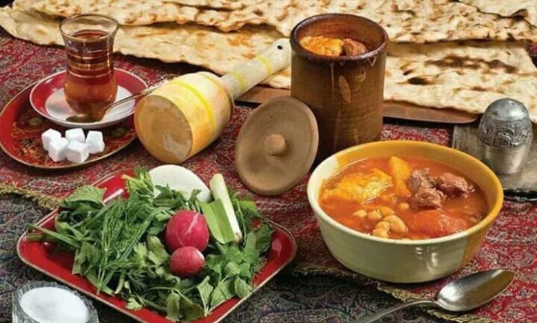 طرز تهیه آبگوشت خوشمزه برای 4 نفر
