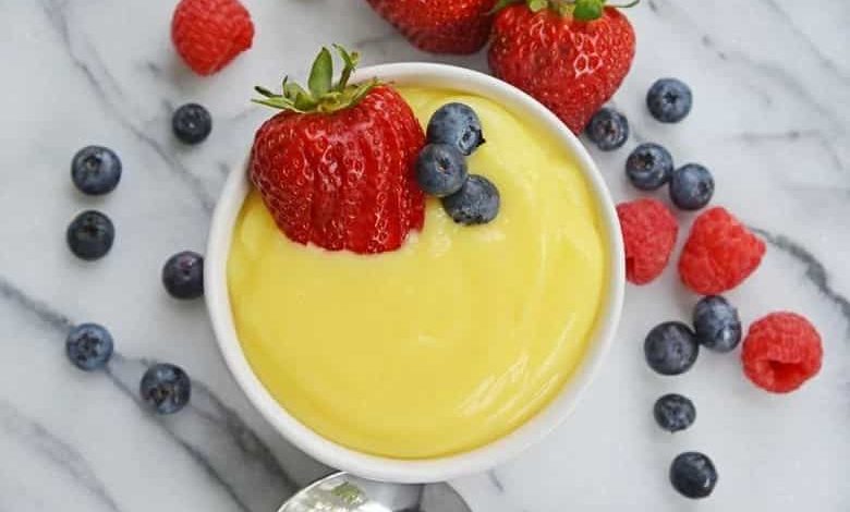 طرز تهیه کاسترد با ژله برای ۶ نفر
