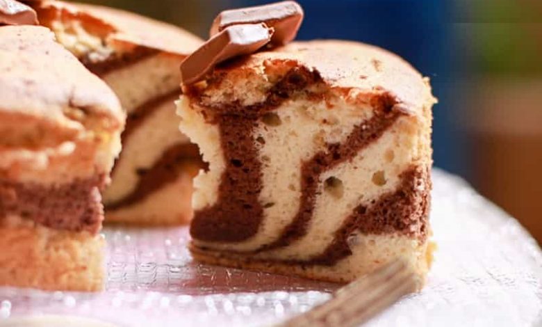 طرز تهیه کیک زبرا خوشمزه برای 4 نفر