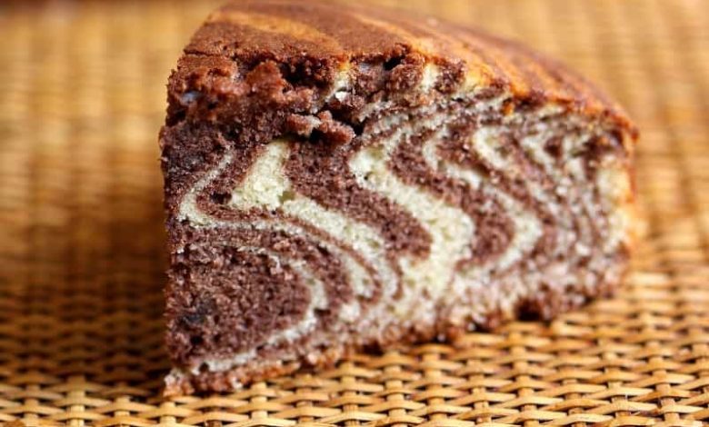 طرز تهیه کیک زبرا خوشمزه برای 4 نفر