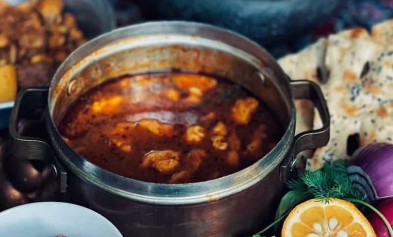 طرز تهیه آبگوشت خوشمزه برای 4 نفر