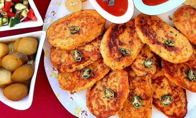 طرز تهیه کتلت سیب زمینی برای 2 نفر