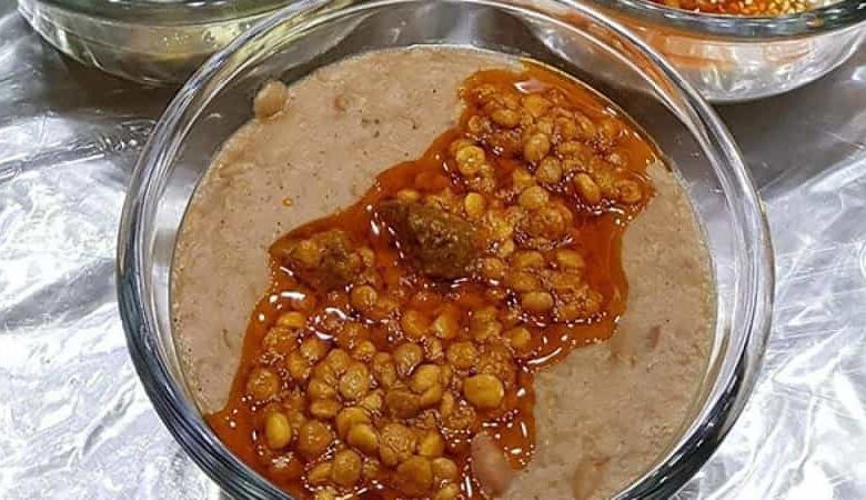 طرز تهیه شله مشهدی برای 4 نفر