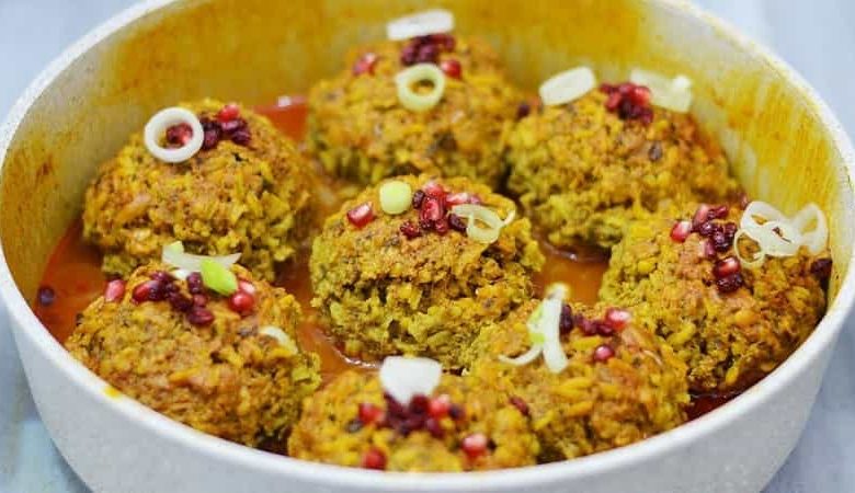 طرز تهیه کوفته برنجی ساده برای 8 نفر
