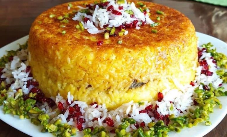 طرز تهیه ته چین مرغ برای 6 نفر