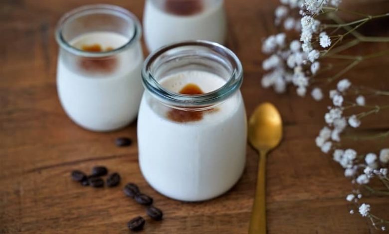 طرز تهیه پاناکوتا وانیلی مجلسی برای 4 نفر