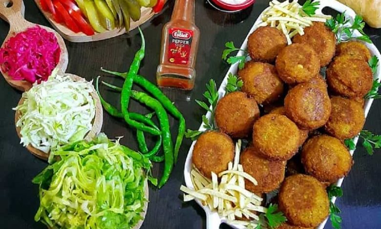 طرز تهیه فلافل ساده آبادانی برای 12 نفر