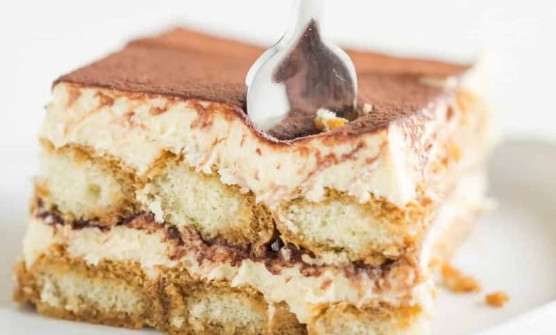 طرز تهیه تیرامیسو مجلسی برای 8 نفر
