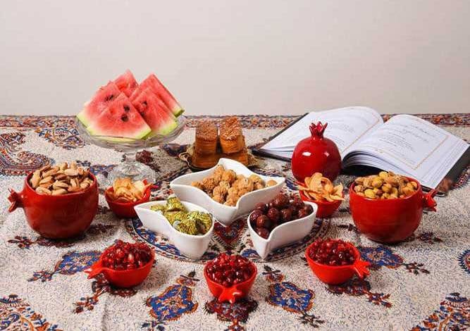 سفره شب یلدا
