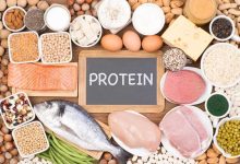 جدول میزان پروتئین مواد غذایی مختلف