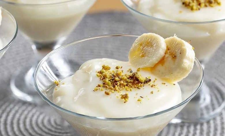 طرز تهیه محلبی دسر ترکیه ای برای 4 نفر