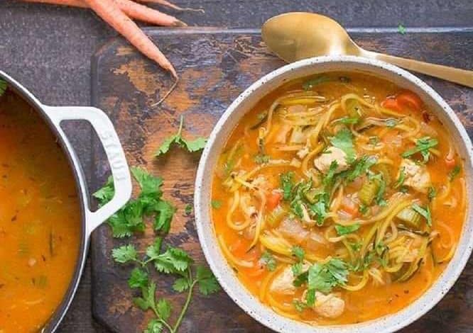 طرز تهیه سوپ ورمیشل برای 4 نفر