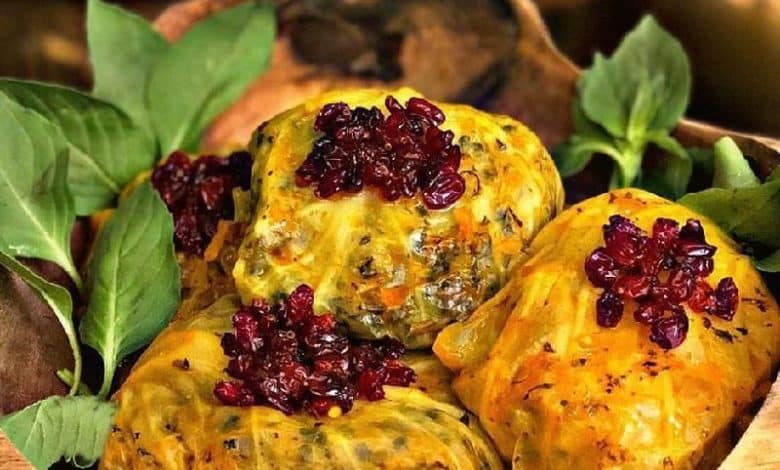 طرز تهیه دلمه کلم برای 4 نفر