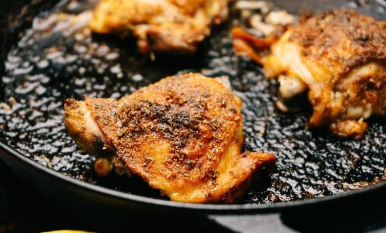 طرز تهیه مرغ ذغالی برای 2 نفر