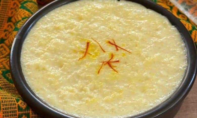 طرز تهیه فرنی با ارد برنج برای 2 نفر