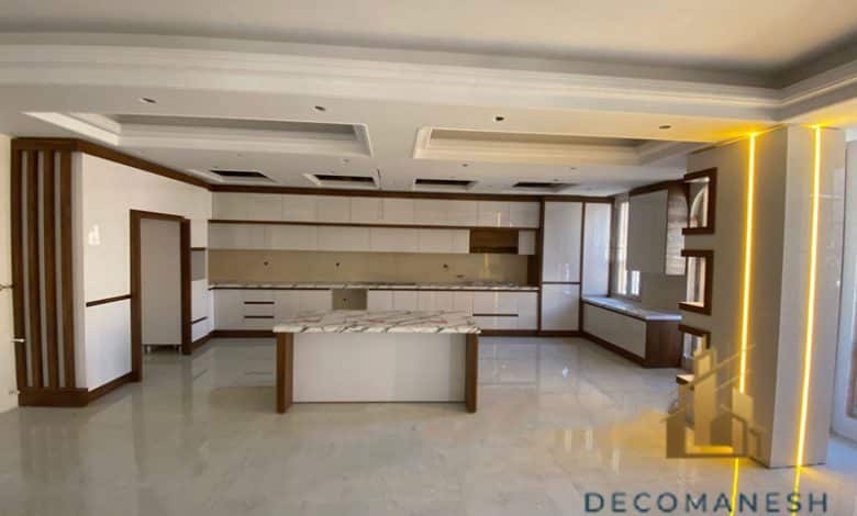 سفارش کابینت آشپزخانه و اجرای دکوراسیون داخل منزل