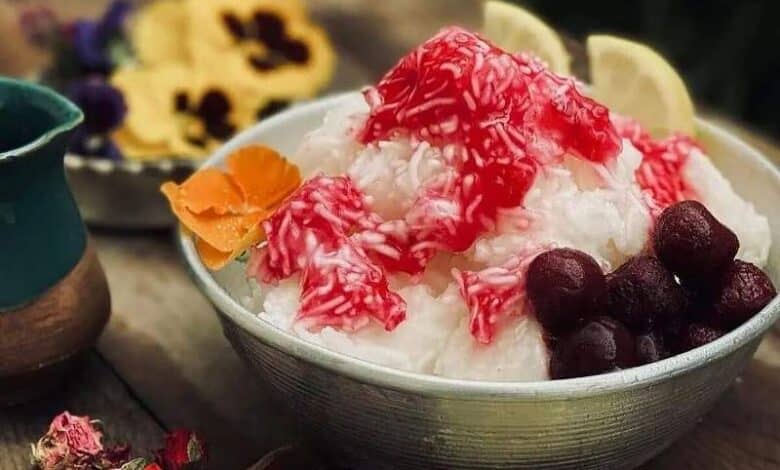 میزان کالری فالوده بستنی