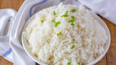 صد گرم برنج کته چند کالری دارد