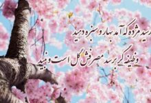 شعر تبریک عید نوروز حافظ 1403
