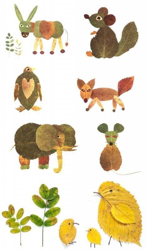 8 of the most adorable kids crafts to make with fall leaves