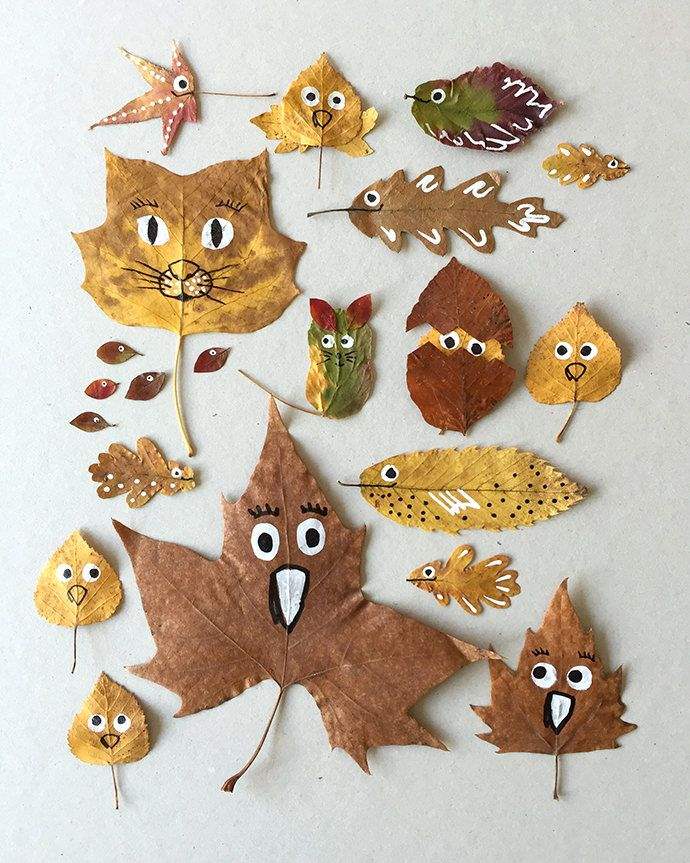 Fall In Love with These Quirky Leaf Friends