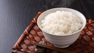 کالری صد گرم برنج پخته